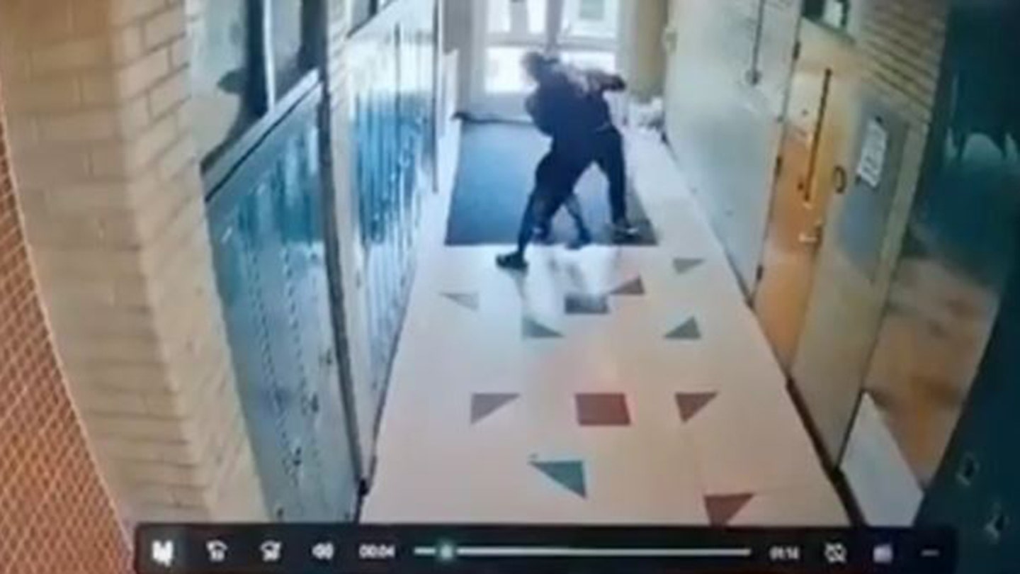 Michigan Middle School Coach Accused of Choking Student in Surveillance Video