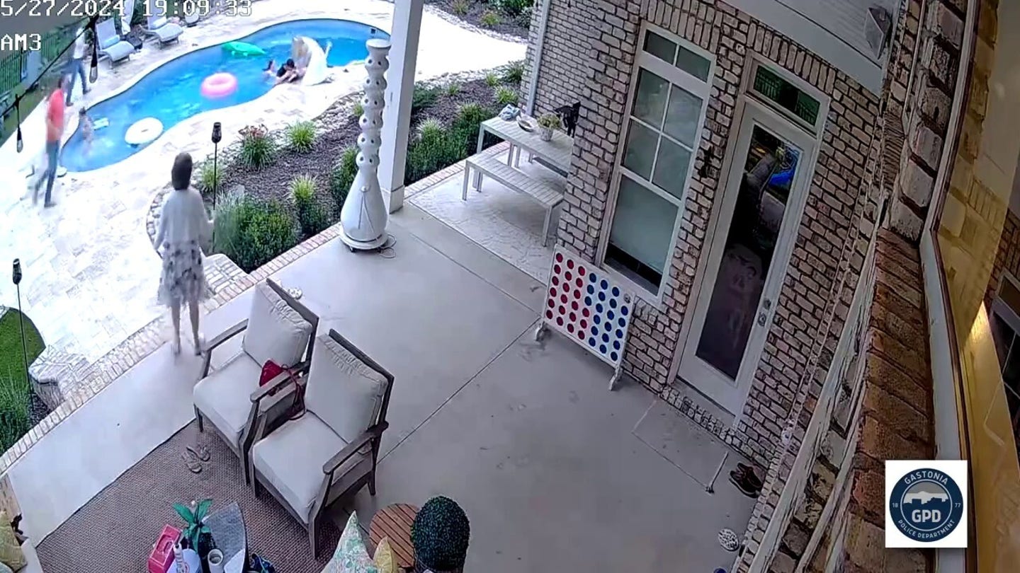 Hero Father Saves 2-Year-Old Daughter from Drowning in Family Pool