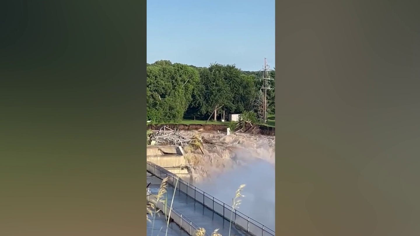 Rapidan Dam in Minnesota on Brink of Collapse