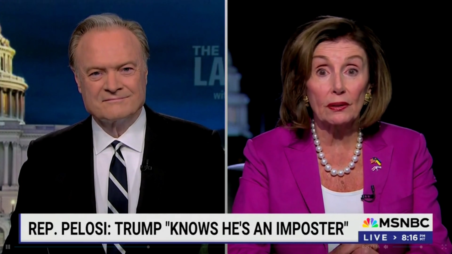 Pelosi Demands Trump 'Intervention,' Calls Republican Party a 'Cult to a Thug'