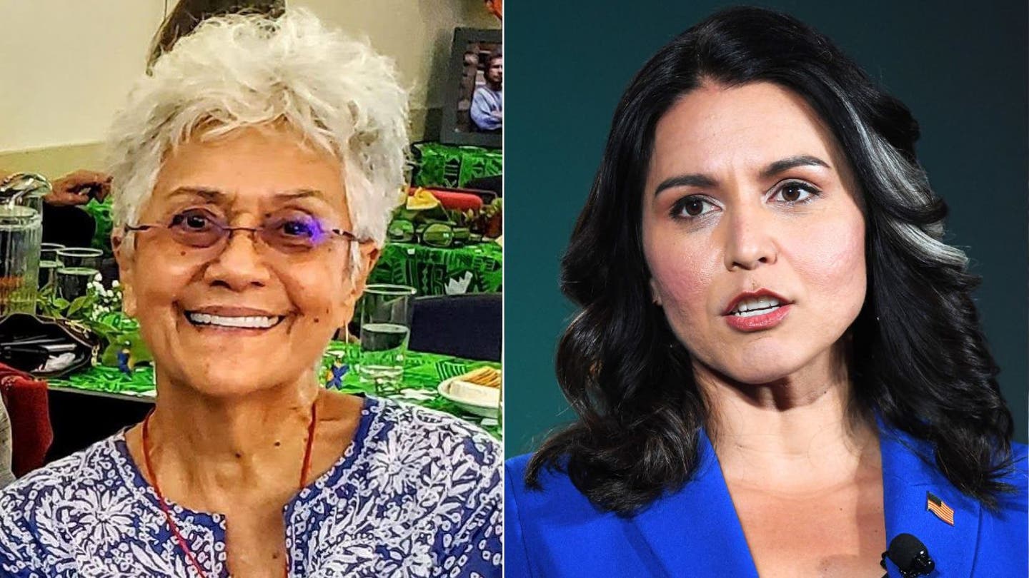 Tulsi Gabbard Accuses Biden of Turning US into a Banana Republic Amid Aunt's Murder Investigation