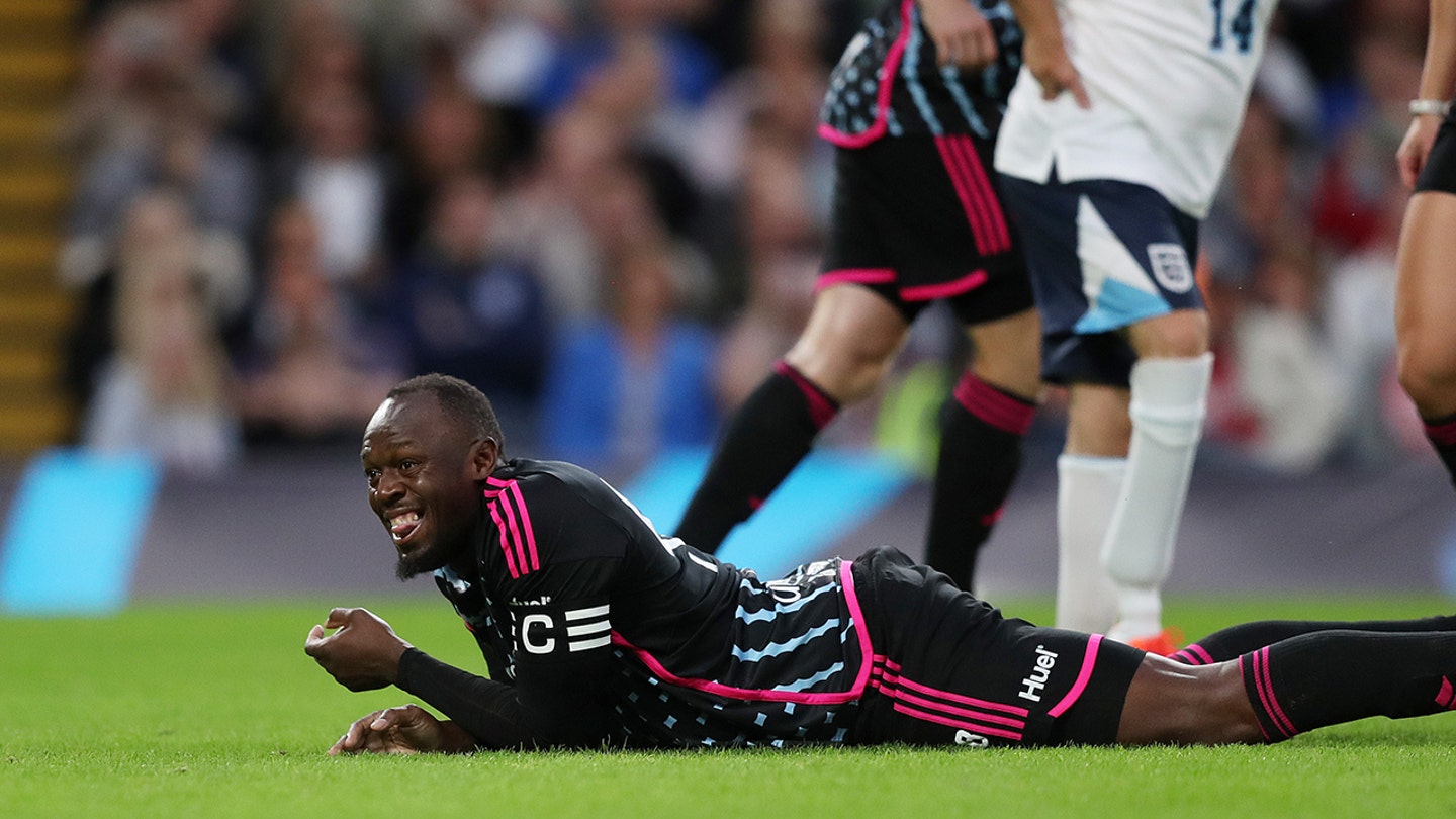 Usain Bolt Suffers Devastating Achilles Injury at Charity Soccer Match