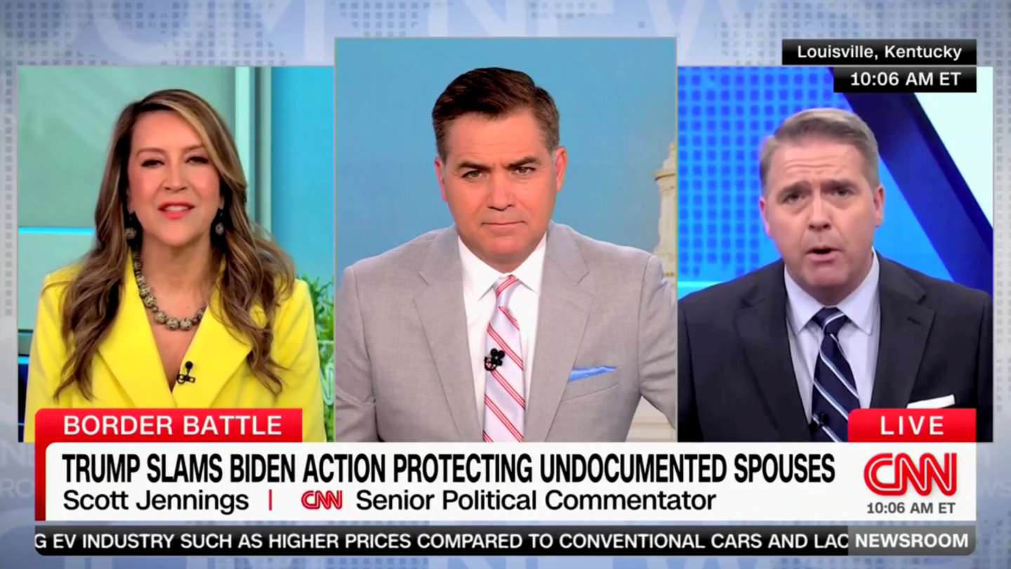 CNN Pundits Spar Over Mass Deportation Support Amid Biden's New Migrant Policy