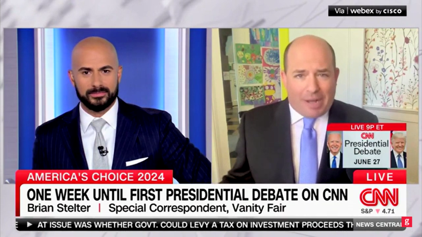 Stelter Worries Trump Will Unleash Cruelty in Biden Debate