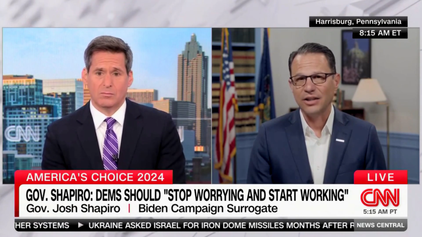 Pennsylvania Gov. Shapiro Slams CNN for Failing to Fact-Check Trump's Lies