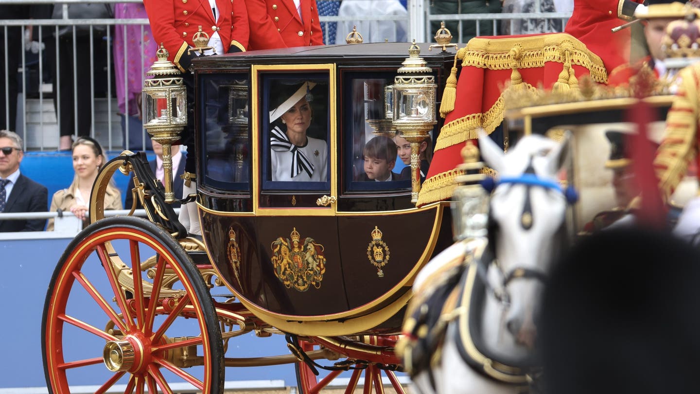 Kate Middleton's Devoted Appearance at Trooping the Colour Showcases Her Unwavering Strength