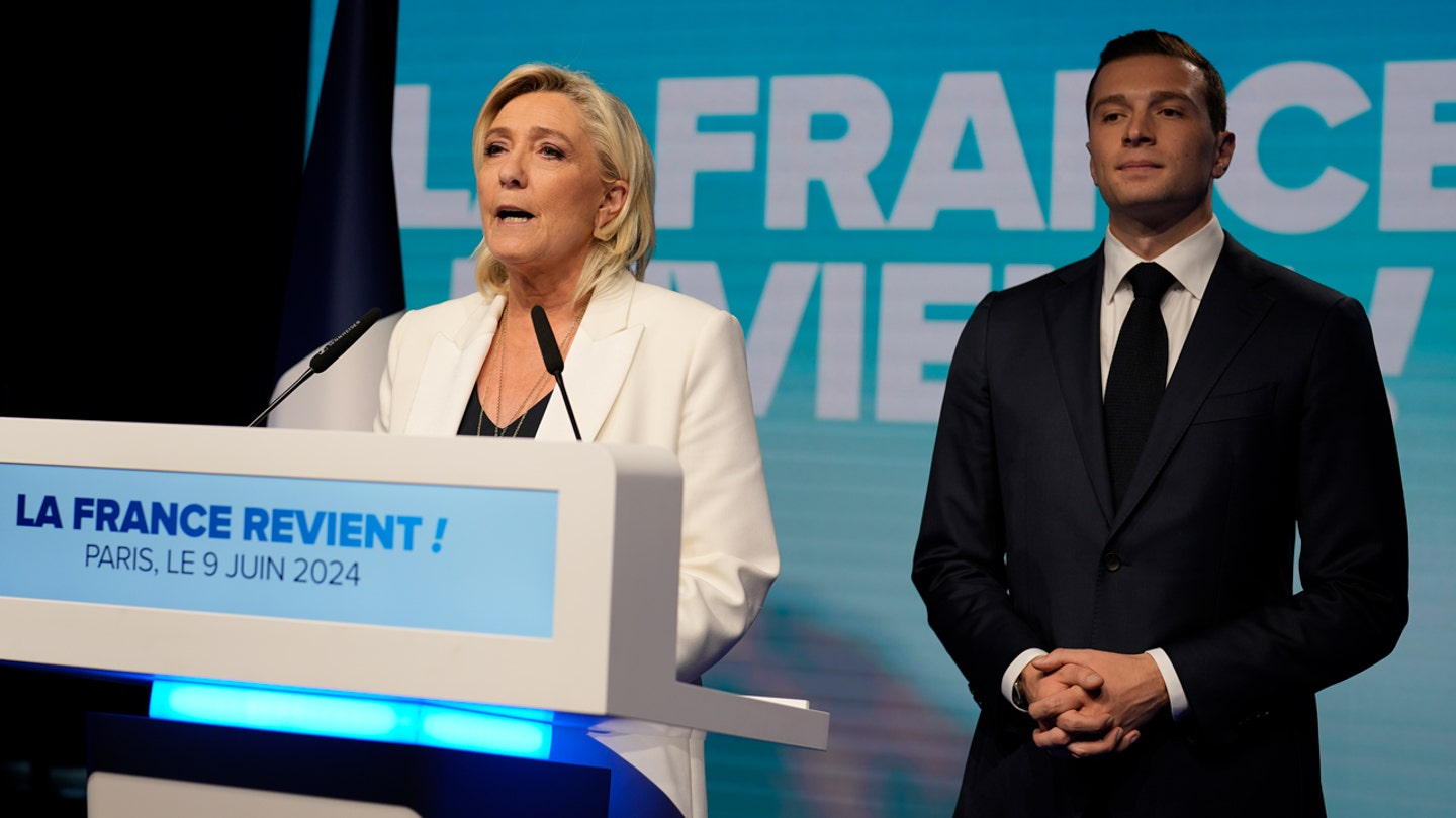 Far-Right National Rally Gains Ground in France, Targeting Parliamentary Majority