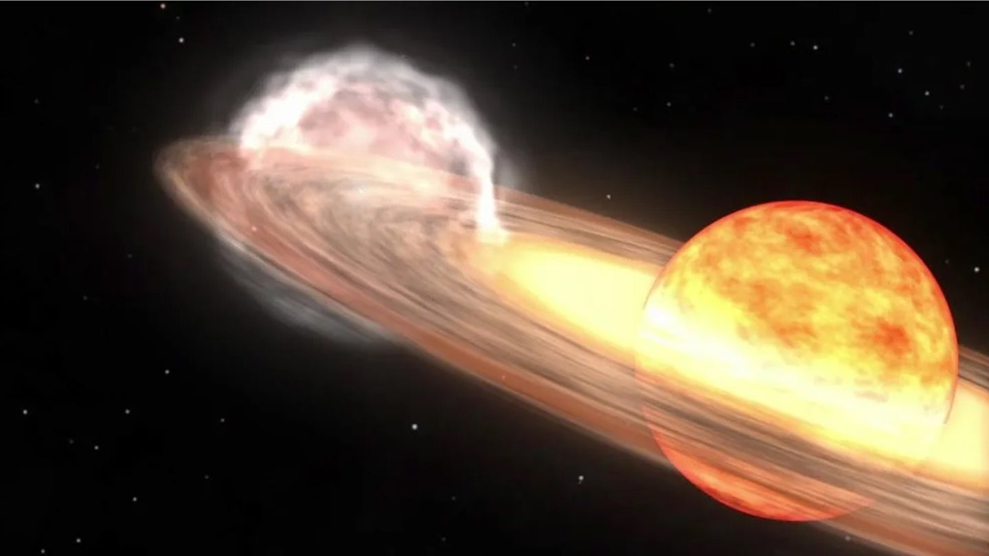 Impending nova predicted by NASA