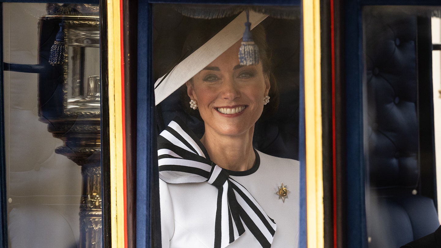 Kate Middleton's Devoted Appearance at Trooping the Colour Showcases Her Unwavering Strength