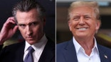 Trump Newsom split