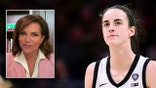 Michele Tafoya and Caitlin Clark