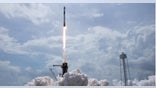 SpaceX's initial manned launch to the International Space Station in 2020.