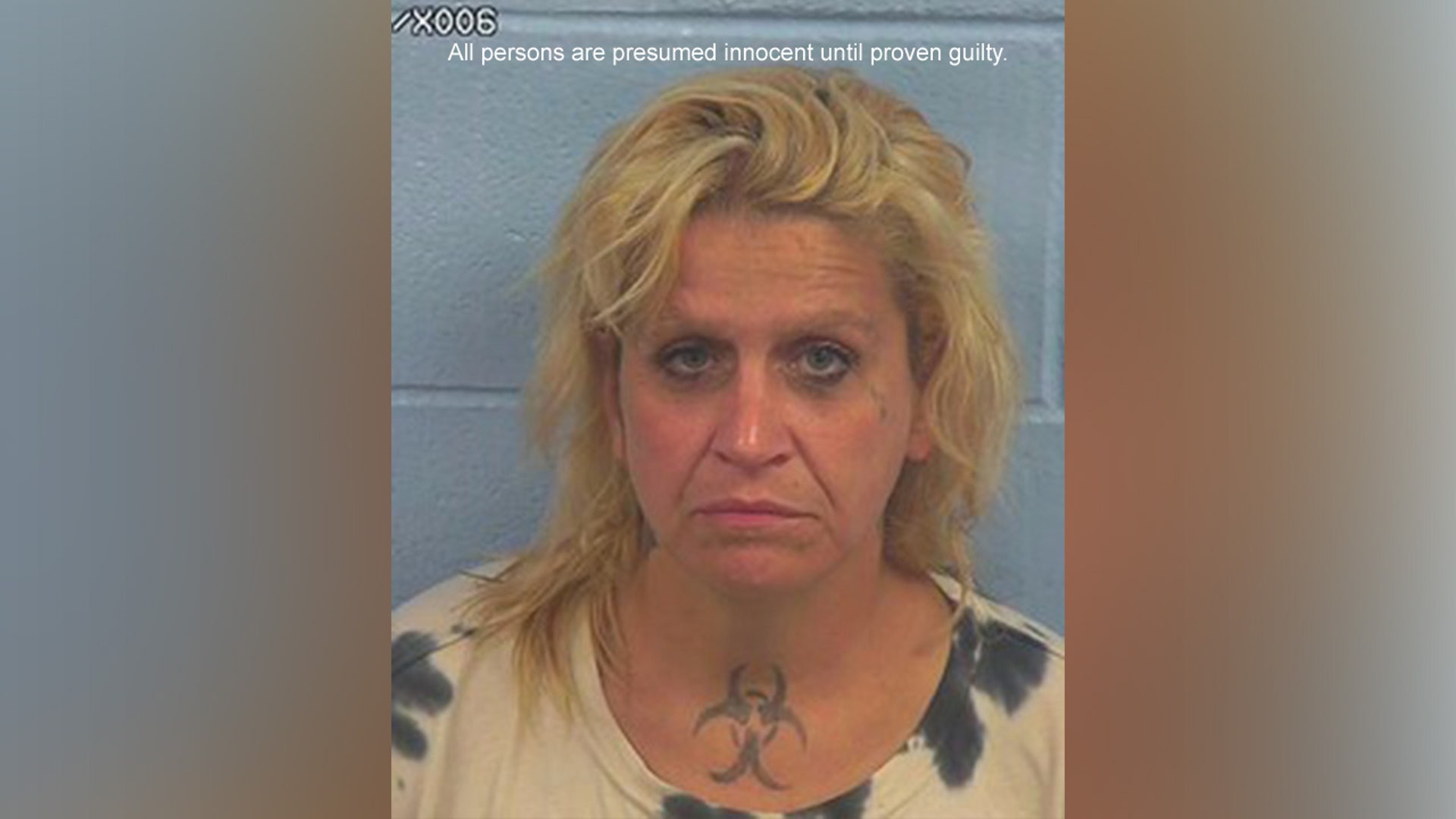 A mugshot of Jennifer Nelson-Green