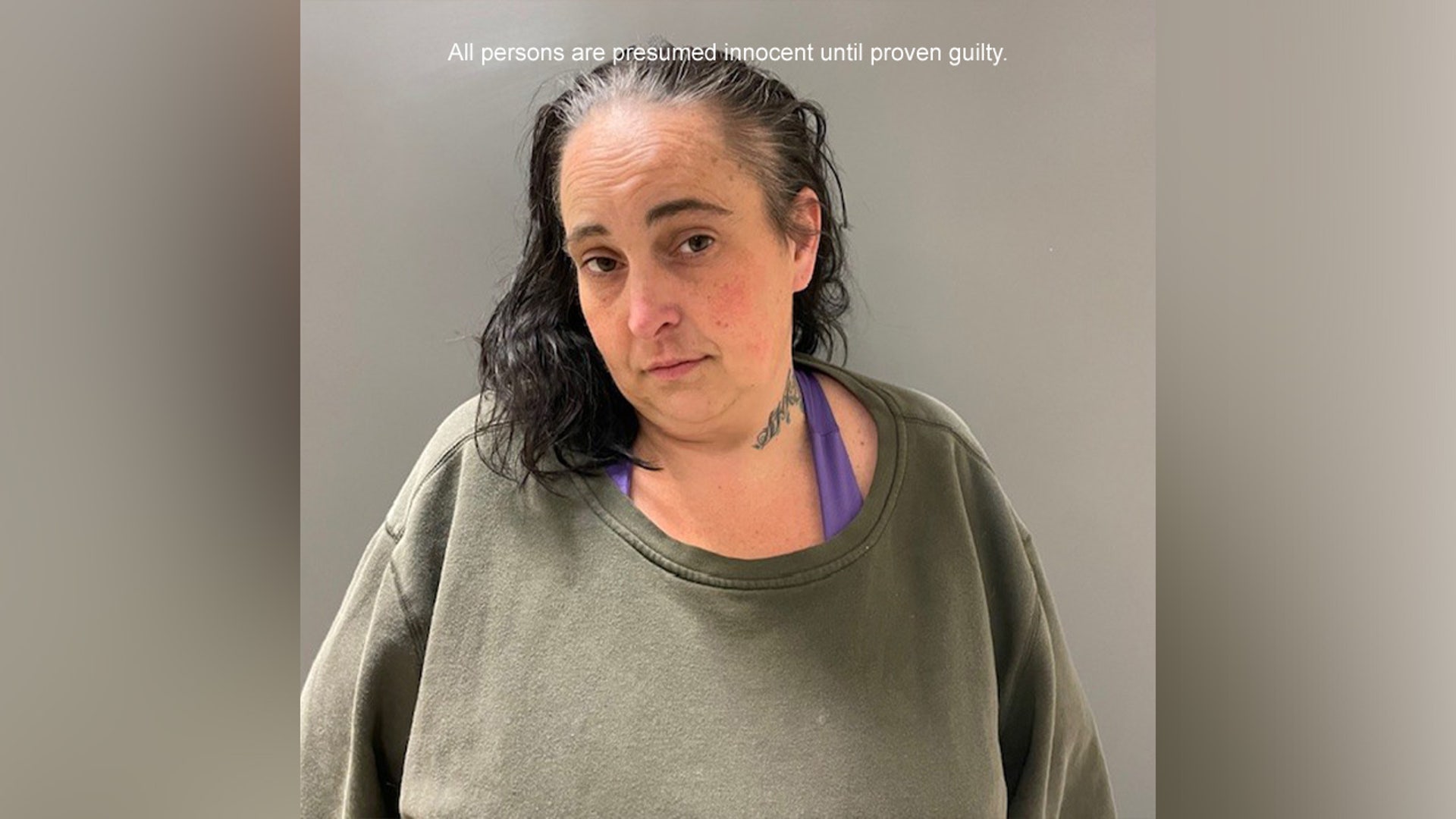 A mugshot of Carrie Nelson