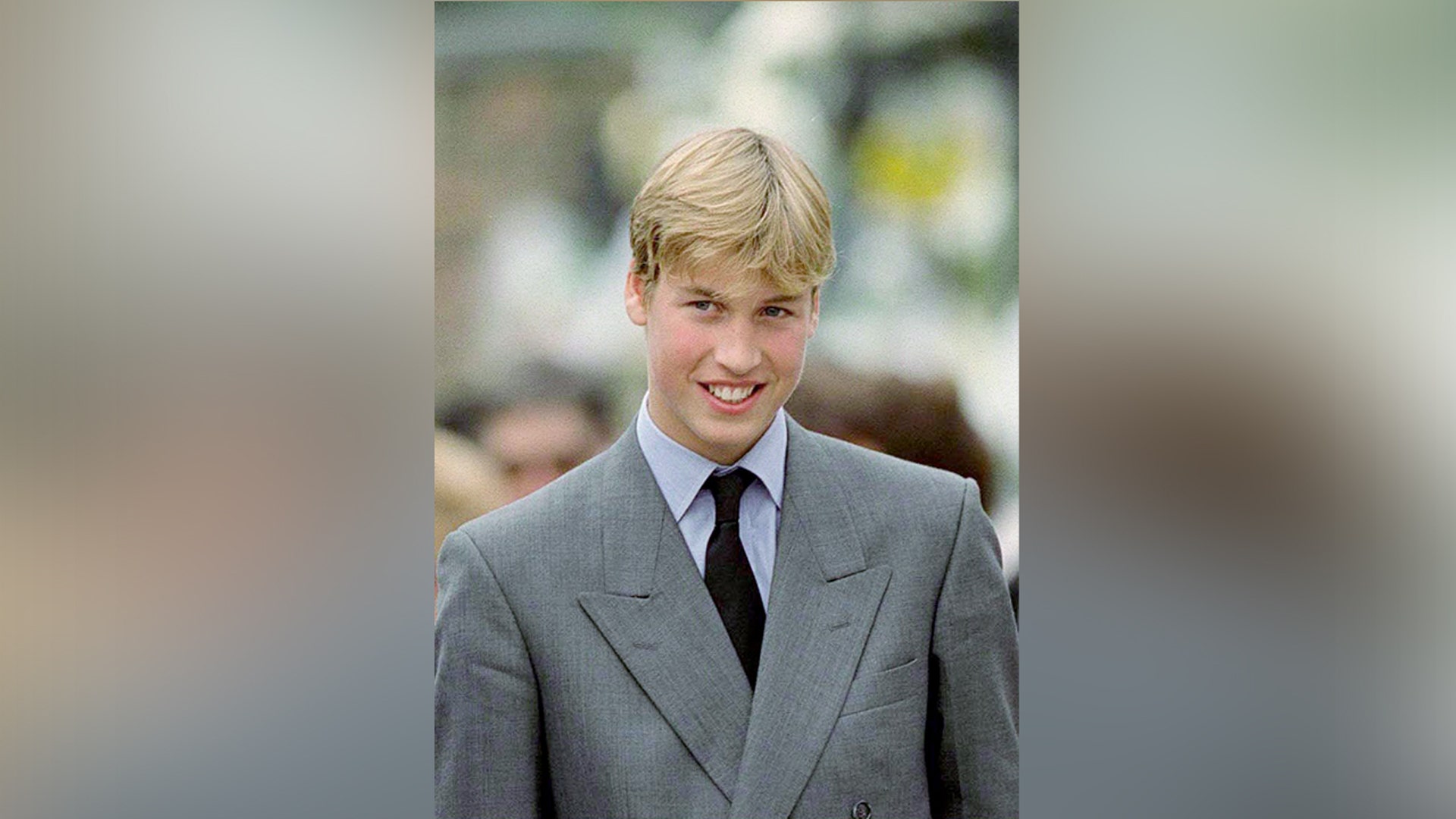 Prince William at Kensington Palace in 1997.