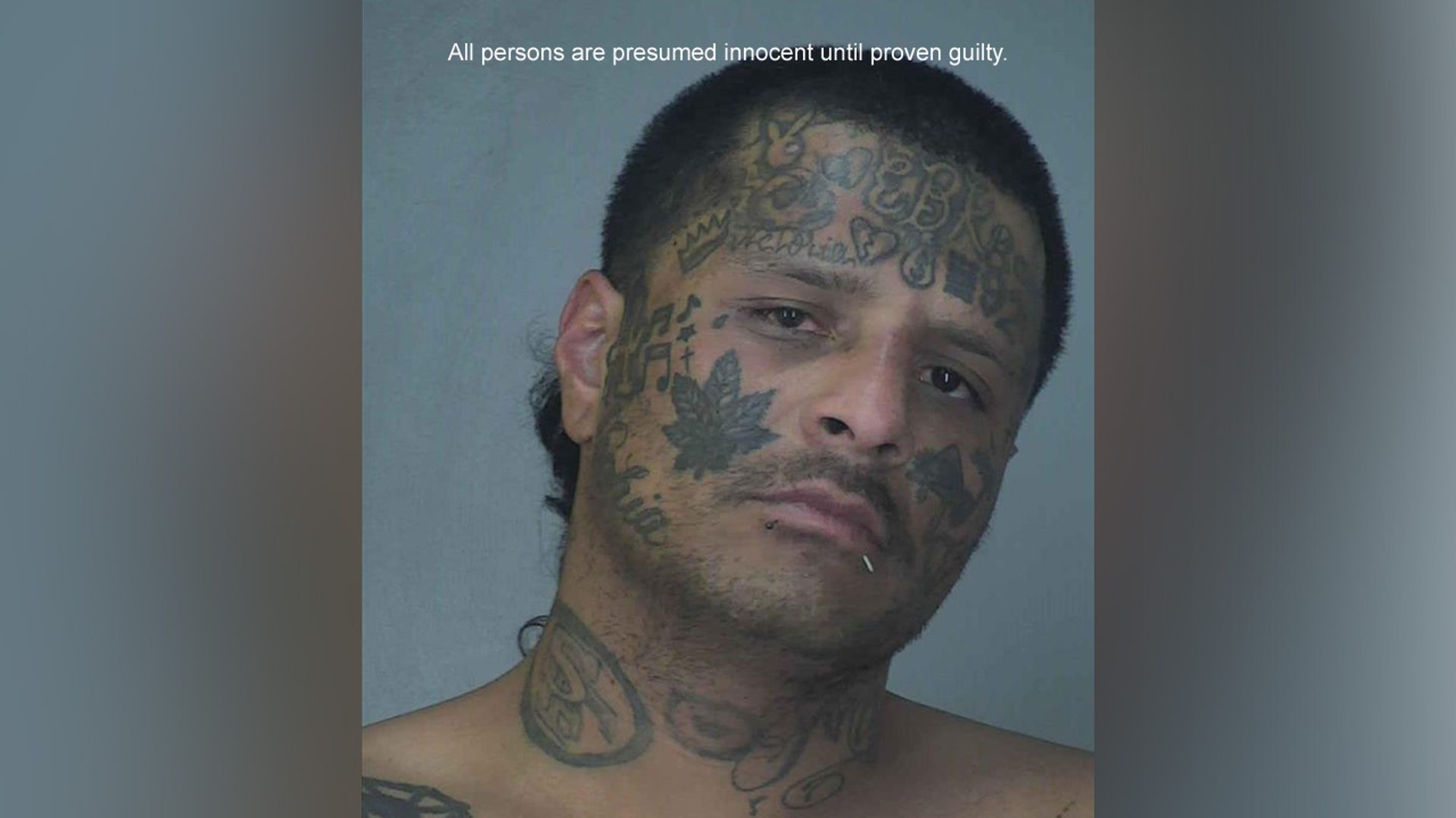 A mugshot of Alex Canela