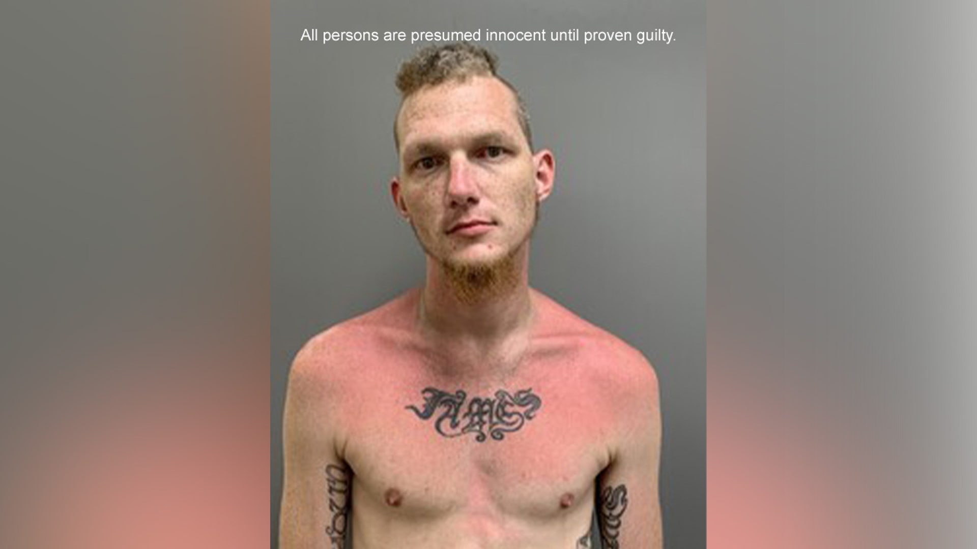 A mugshot of Calhoun Swader