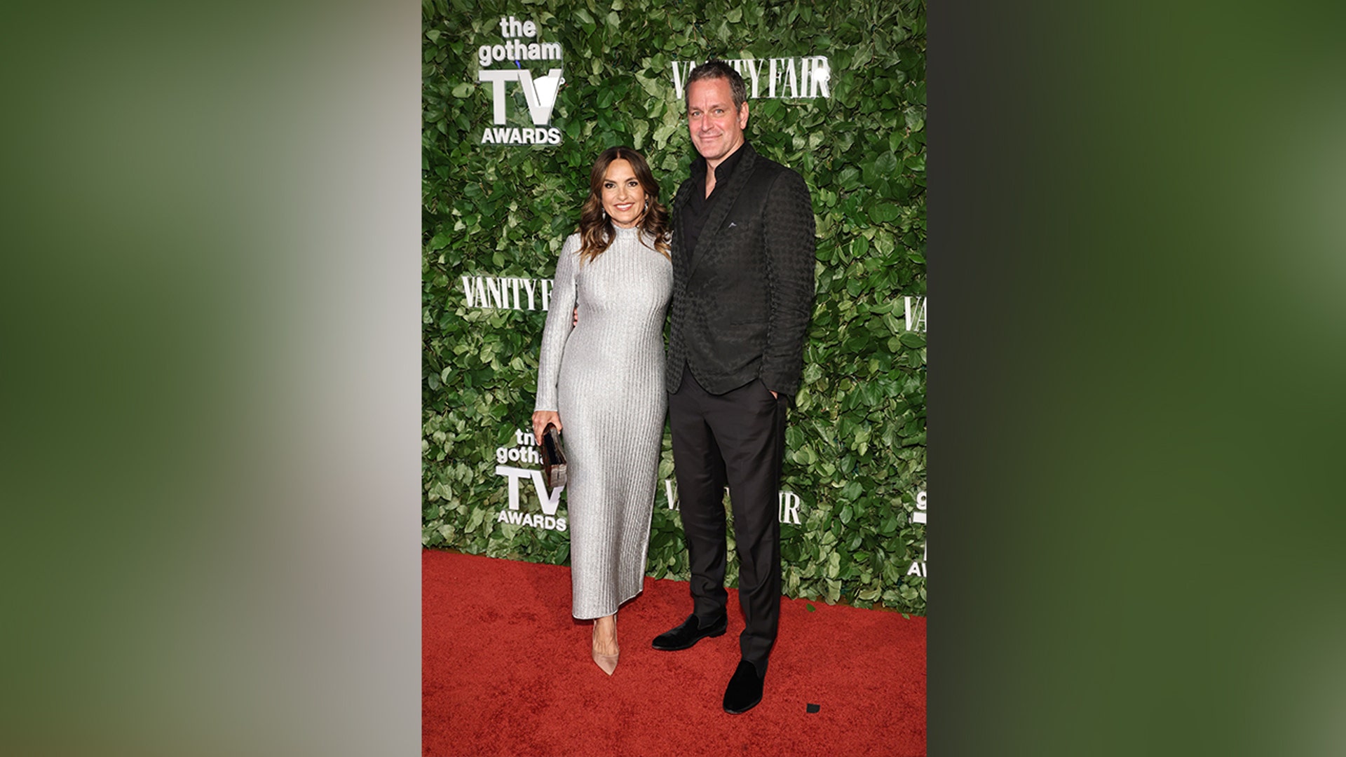 Mariska Hargitay and Peter Hermann at the Gotham Awards.