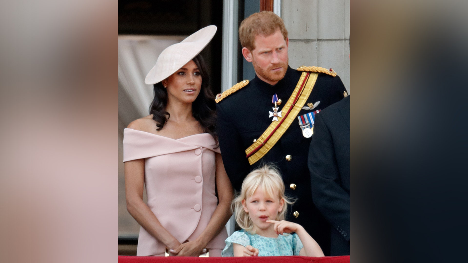 Meghan Markle made her debut on the Trooping of the Colour balcony in 2018, following her wedding to Prince Harry.