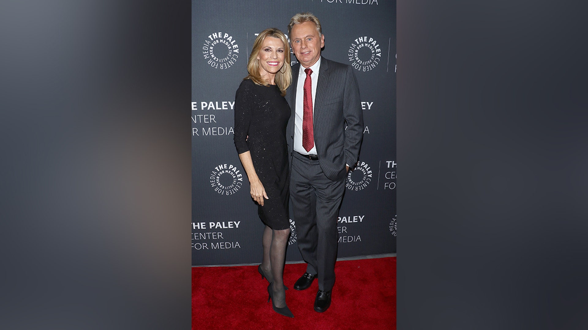 Vanna White and Pat Sajak at PaleyFest
