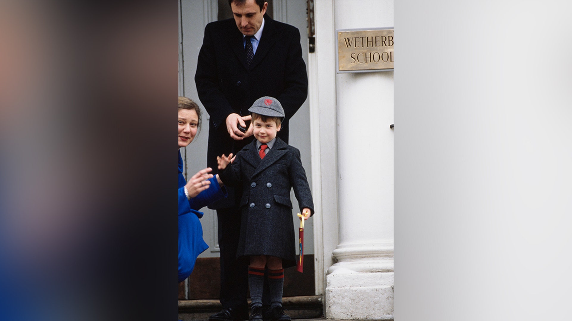 Prince William had his first day of school in January 1987.