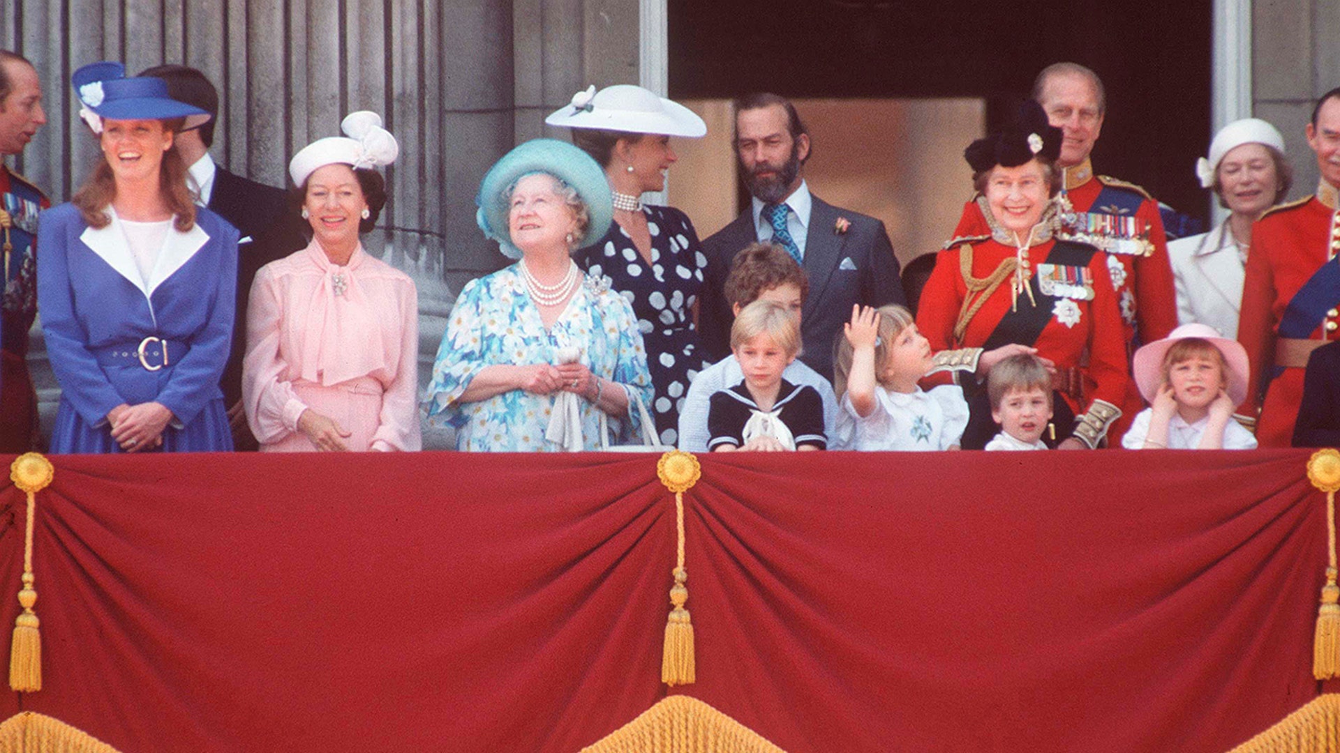 Sarah Ferguson made her Trooping of the Colour debut in 1986, after marrying Prince Andrew.
