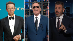 Late-night lineups for first half of 2025 feature overwhelmingly left-leaning guests, study shows