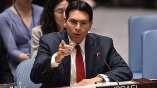 El embajador israelí y un funcionario de la ONU se enzarzan en una tensa discusión sobre la lista negra de casos de violencia sexual