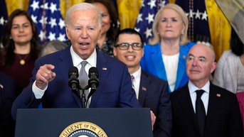 Biden appears to freeze up, forget Homeland Security’s name during White House event