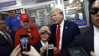 Young Trump superfan brought to tears while meeting former president