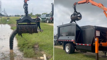 Texas public works department removes 12-foot alligator with grapple truck: 'Great grab'