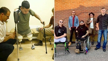 Marine veteran amputee forms rock band to perform for patriots around America