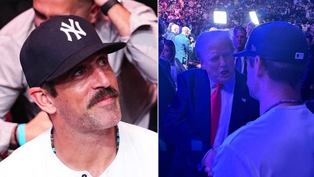 Aaron Rodgers posts photo of himself shaking hands with Trump after mocking on social media