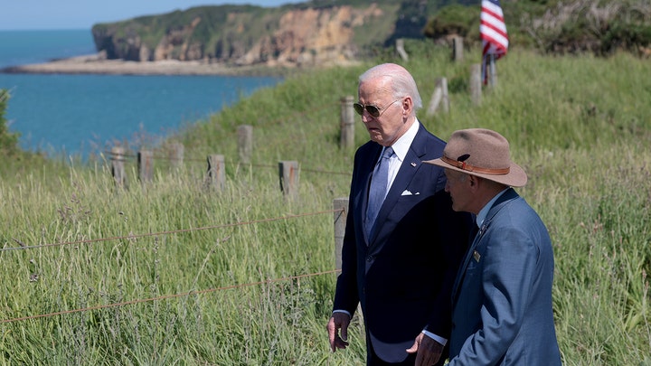 Biden blasted after D-Day speech sounds eerily similar to a beloved former president