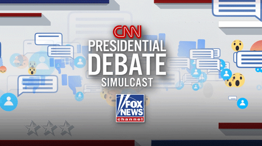 Watch Fox News' live coverage of the CNN Presidential Debate here, and join America's conversation below!