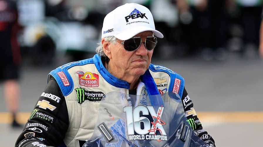 NHRA legend John Force was 'conscious and talking' after 'catastrophic  engine failure' led to crash, team says | Fox News