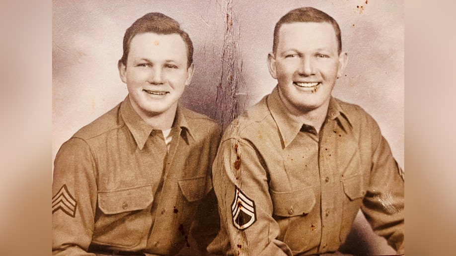 Army Sgt. John Herrick and brother