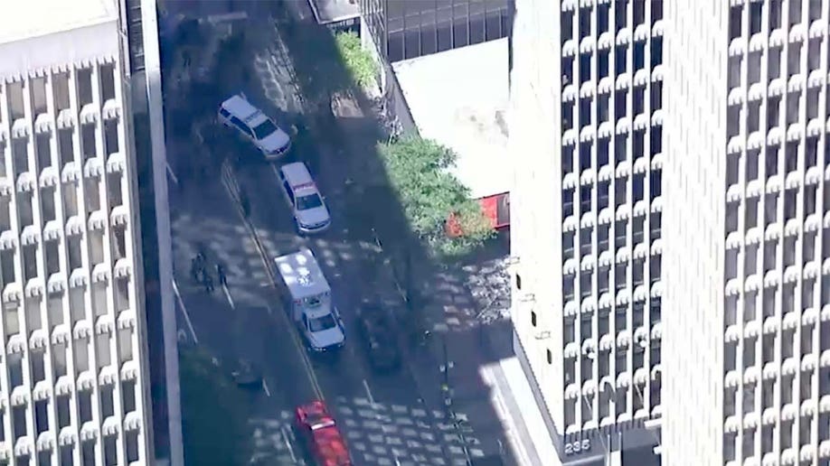 First responders at scene of shooting in downtown Atlanta