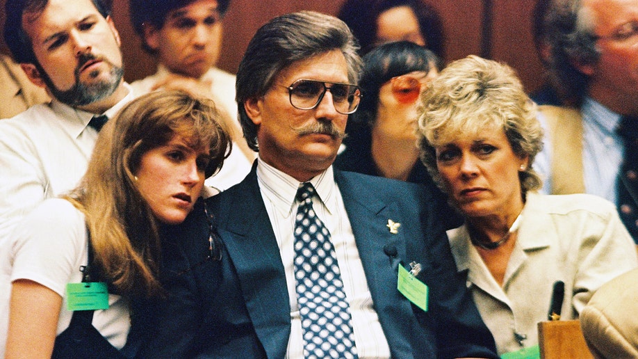 Ron Goldman's family listens to testimony in the OJ Simpson murder trial.