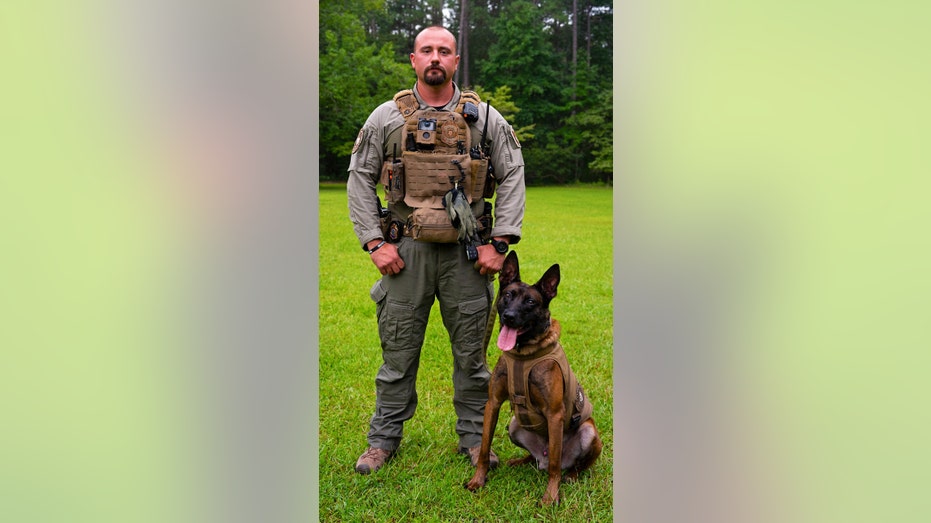 Hero South Carolina police K-9 dies saving human teammates in shootout with fugitive suspect, authorities say