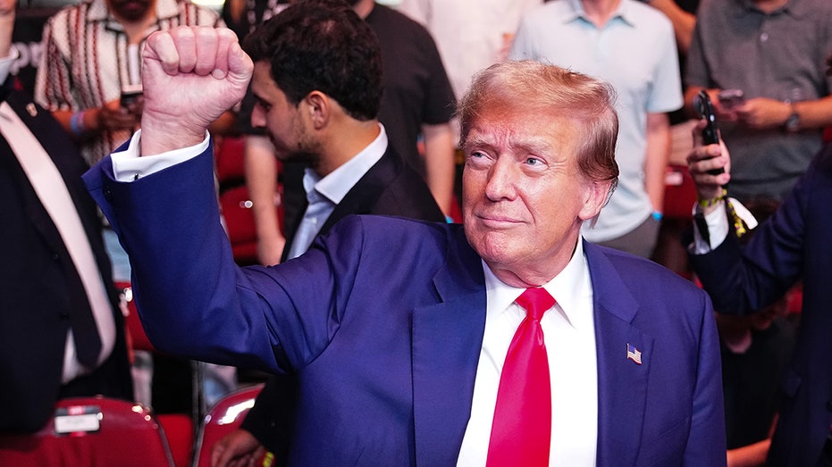 Trump receives thunderous applause at UFC 302