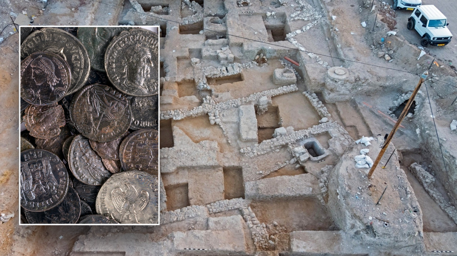 Ancient treasure among 1,650-year-old objects unearthed in Israel