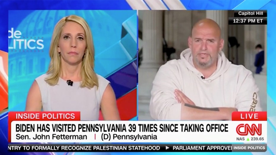 Sen. John Fetterman tells critics he’s ‘not a progressive’: That label left me