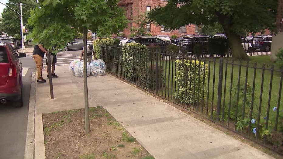 Elderly woman struck by stray bullet outside her Brooklyn apartment