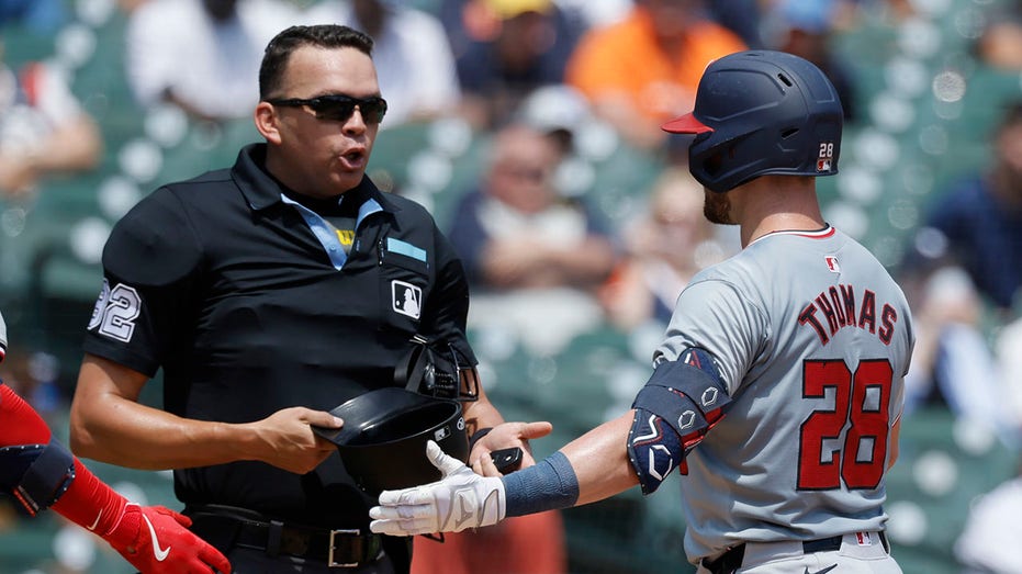 Nationals’ Lane Thomas erupts after bizarre ejection in loss to Tigers: ‘Are you s—-ing me?’