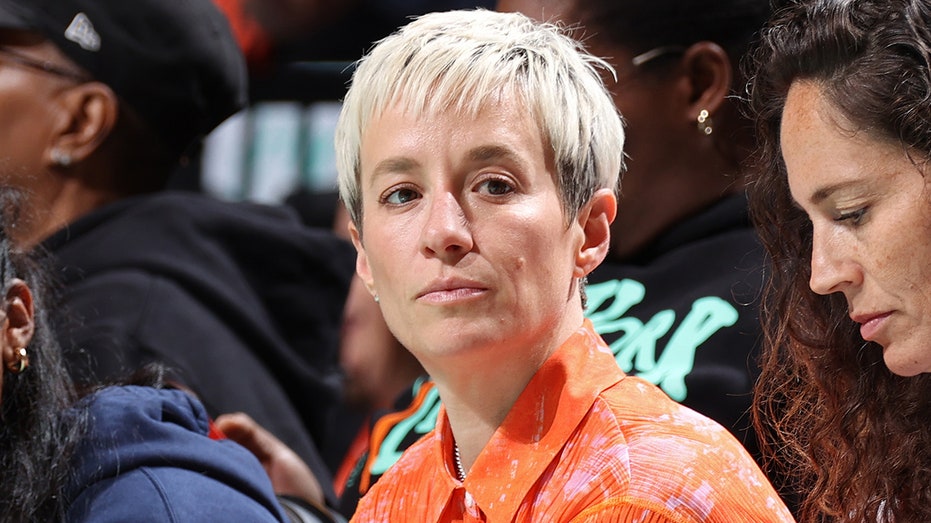 Megan Rapinoe silent as she's grilled about stance on transgender athletes in women's sports at Pride parade thumbnail