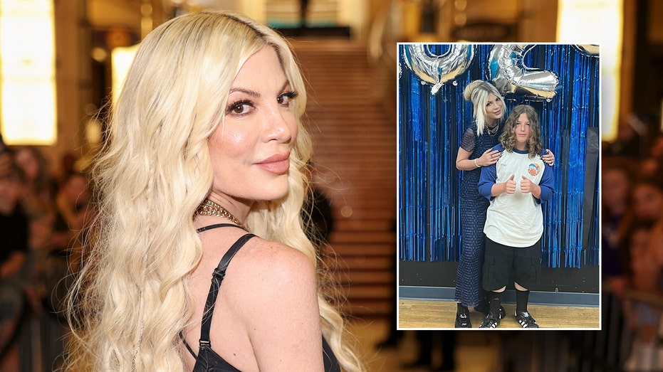 Tori Spelling hits back at ‘haters’ while celebrating son’s graduation