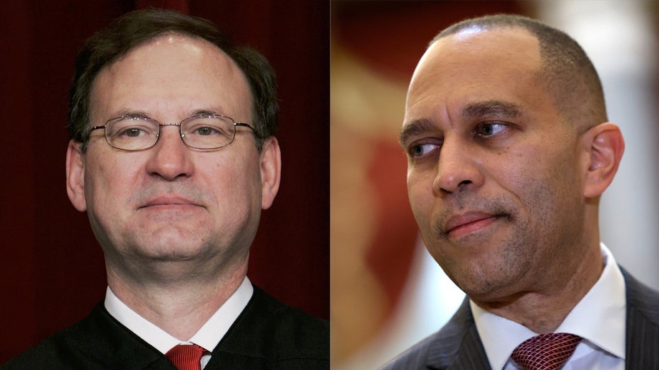 House Democratic leader declares Justice Alito 'an insurrectionist sympathizer' amid flag fracas
