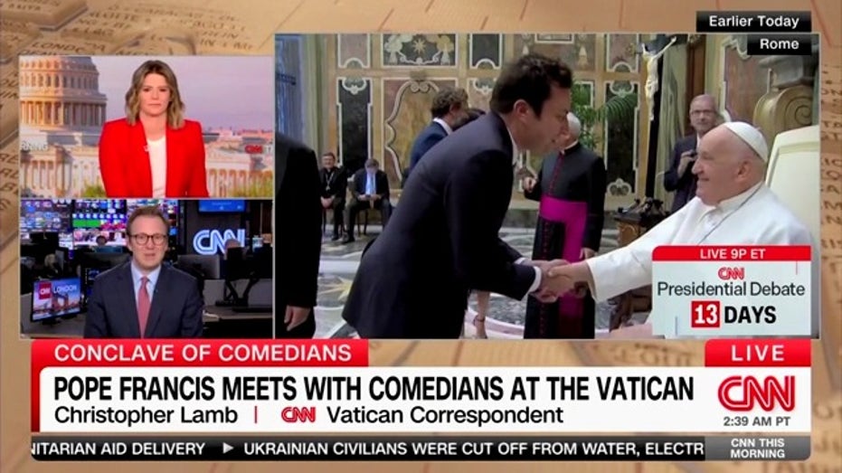 Pope Francis encourages liberal comedians to ‘spread peace and smiles,’ denounce ‘abuses of power’