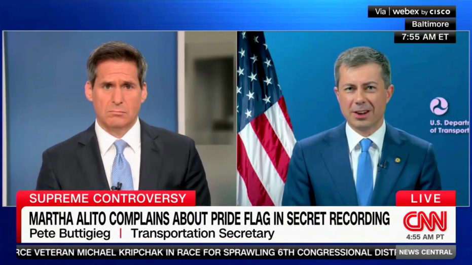 Pete Buttigieg attacks Justice Alito’s wife for ‘Pride flag’ comments, warns SCOTUS has ‘no supervision’